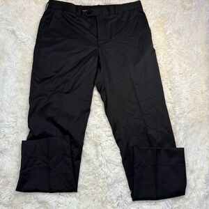 Gala Men's Black Dress Pants 38” waist 100% wool